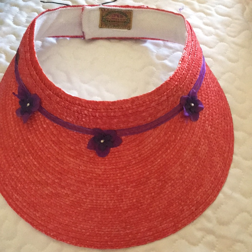 COPY - Straw Visor, Handcrafted